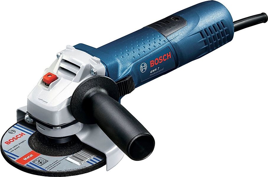 Bosch Professional Winkelschleifer GWS 7-125, max. 11000 U/min, (Set) günstig online kaufen