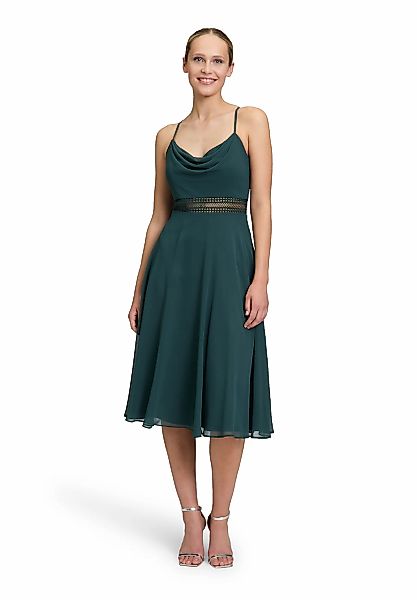 Vera Mont Cocktailkleid "Damen mit Wasserfallausschnitt" Ohne Tasche Sticke günstig online kaufen