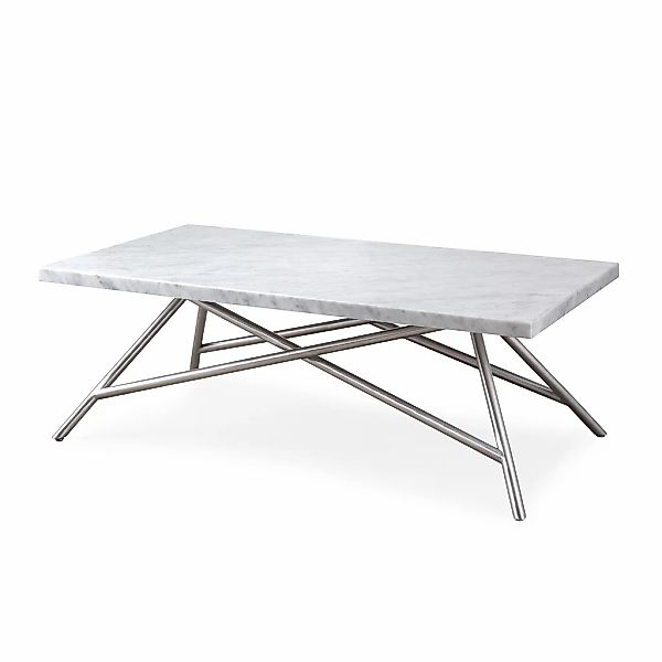 Leonique Couchtisch "Coral", Couchtisch, rechteckig, Karrara-Marmor, Edelst günstig online kaufen