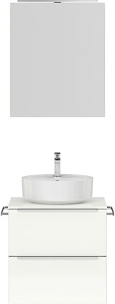 nobilia® Badmöbel-Set »Alvene«, (2 St., vormontiert, mit Soft-Close), inkl. günstig online kaufen