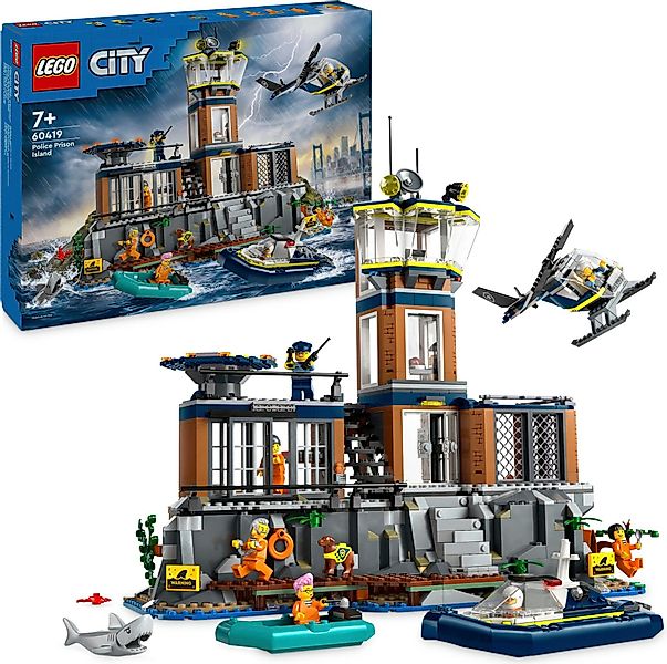 LEGO® Polizeistation auf der Gefängnisinsel (60419), günstig online kaufen
