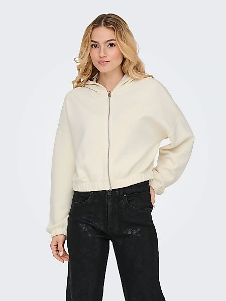 ONLY Kapuzensweatshirt "ONLSCARLETT LS ELASTIC ZIP HOOD SWT NOOS" günstig online kaufen