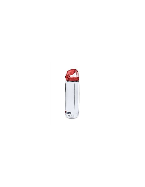 Nalgene Trinkflasche On The Fly Clear Bottle With Red Cap 650 ml Trinkflasc günstig online kaufen