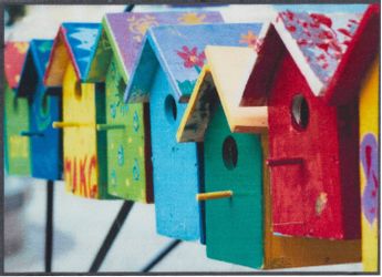 Andiamo Fußmatte "Modern" rechteckig 6,5 mm Höhe Schmutzfangmatte, bedruckt günstig online kaufen