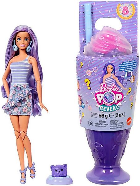 Barbie Anziehpuppe Pop! Reveal Treats Serie - lila Puppe günstig online kaufen