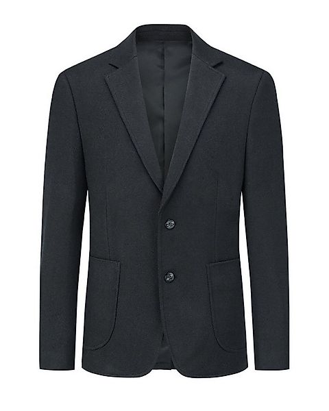 Allthemen Sakko im Slim Fit lässige Anzugjacke mit Streifen günstig online kaufen