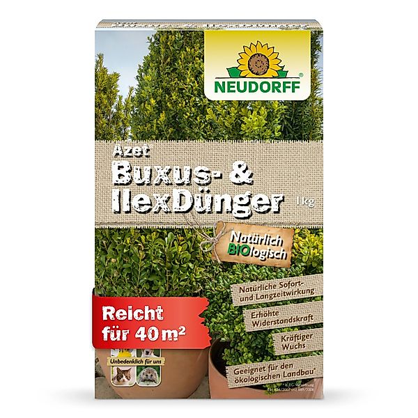 Neudorff Azet Buxus- und Ilex-Dünger 1 kg günstig online kaufen