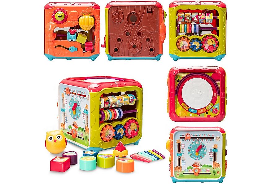 COIL Motorikwürfel Lernwürfel, Aktivitätswürfel, Lernspielzeug, Formsortier günstig online kaufen