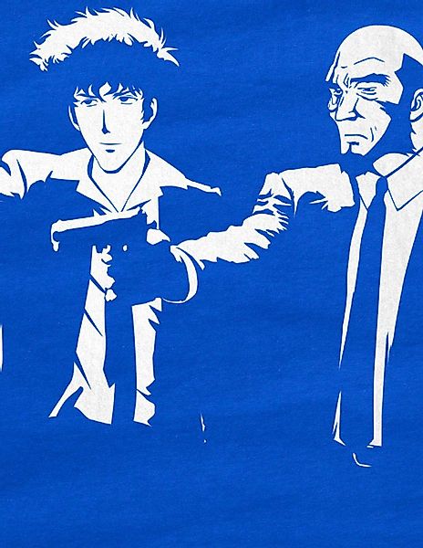 style3 T-Shirt Bebop Fiction swordfish anime günstig online kaufen
