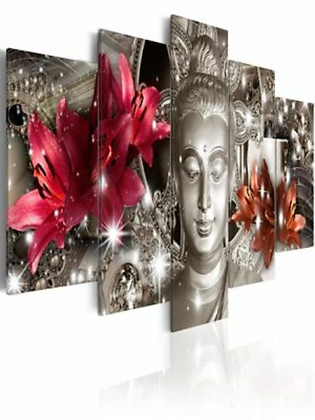 artgeist Wandbild Silberne Kontemplation mehrfarbig Gr. 200 x 100 günstig online kaufen