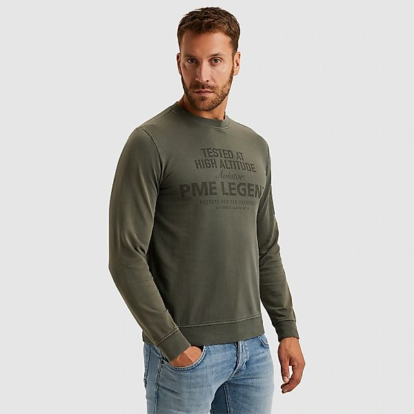 PME LEGEND Sweatshirt mit Logo Schriftzug günstig online kaufen