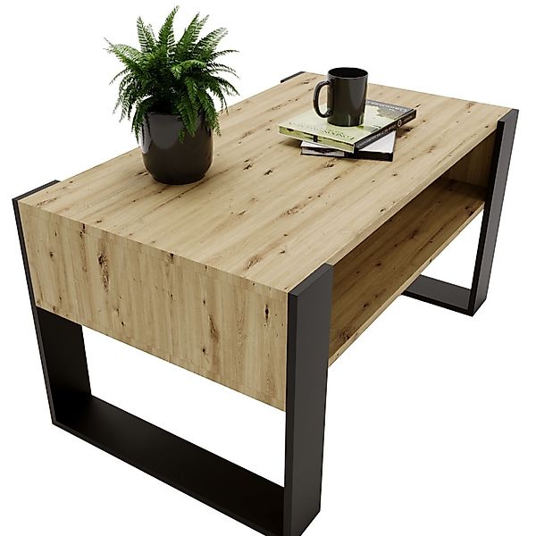 CraftPAK Couchtisch Wohnzimmer Tisch für Couch günstig online kaufen