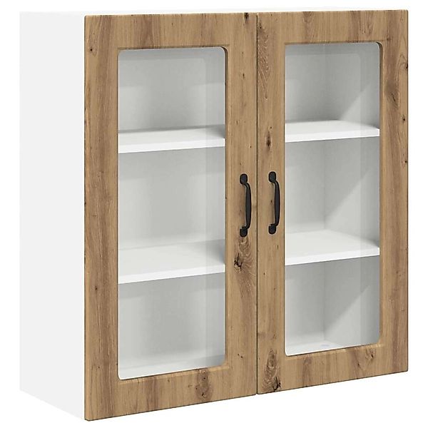 vidaXL Küchenwandschrank Artisan-Eiche 80 x 31 x 80 cm Holzwerkstoff 885424 günstig online kaufen