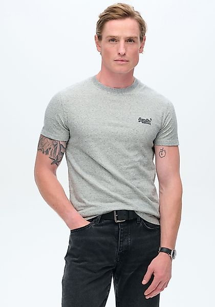 Superdry Rundhalsshirt "ESSENTIAL LOGO EMB TEE" günstig online kaufen
