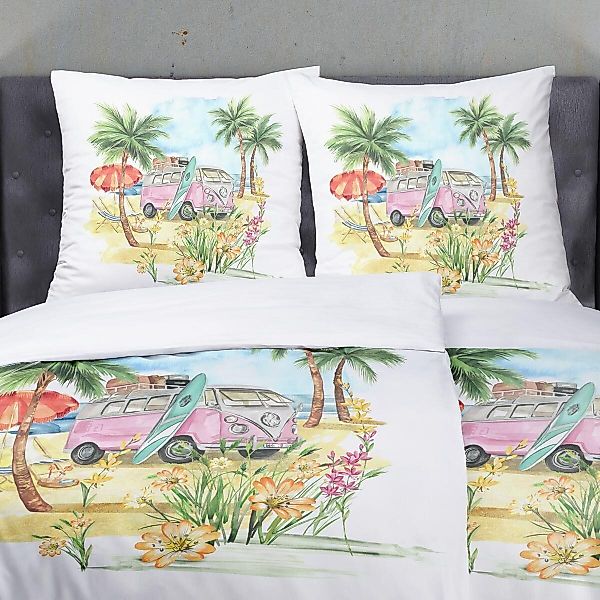 TRAUMSCHLAF Bettwäsche Camper, Mako Satin, 3 günstig online kaufen