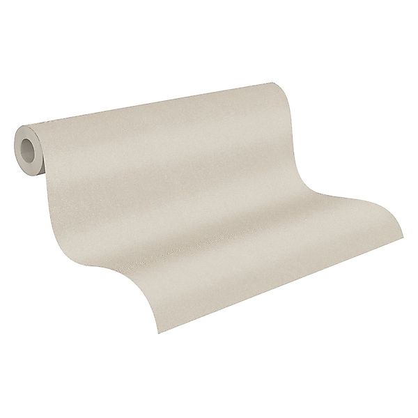 A.S. Création Tapete Uni Beige 53 cm x 10,05 m AS-375557 günstig online kaufen