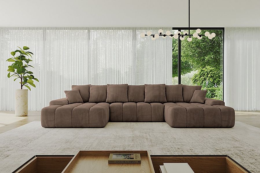 ALTDECOR Wohnlandschaft ENSI-U, Sofa Praktische Bequeme Funktionsecke Couch günstig online kaufen