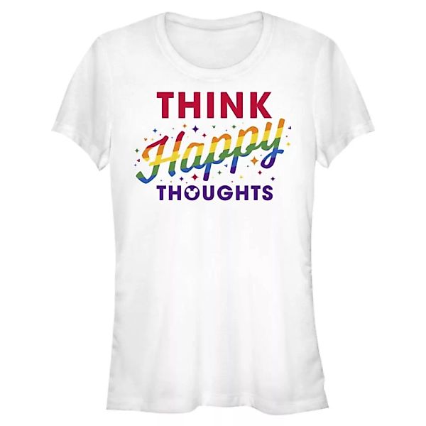 Disney Classics - Peter Pan - Text Happy Thoughts - Frauen T-Shirt günstig online kaufen