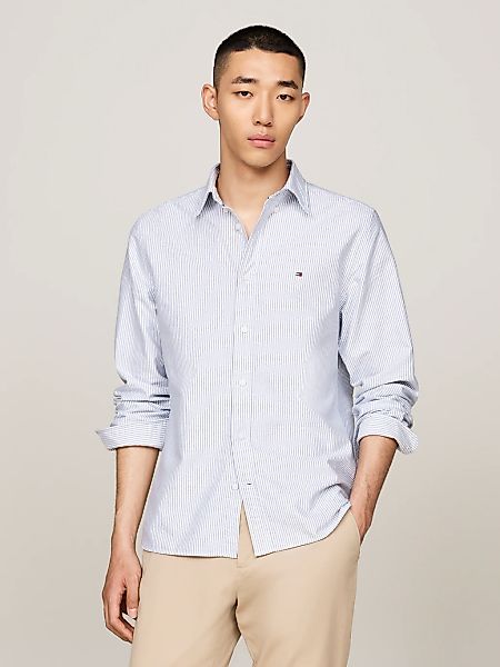 Tommy Hilfiger Langarmhemd "HERITAGE OXFORD STRIPE Regular Fit SHIRT" günstig online kaufen