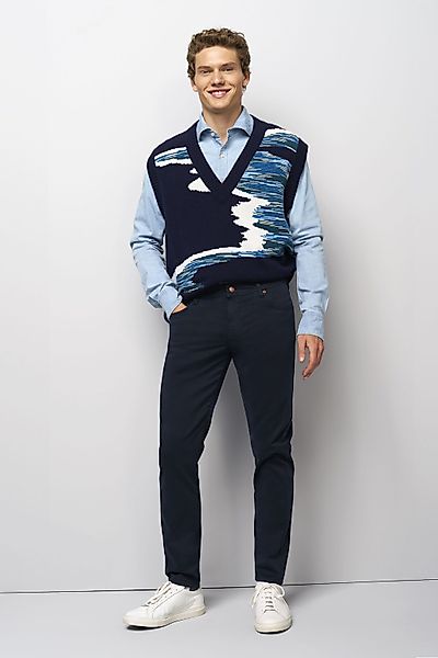 MEYER Chinos "M5 Five Pocket" M5 Linie, aus High Performance Satin günstig online kaufen