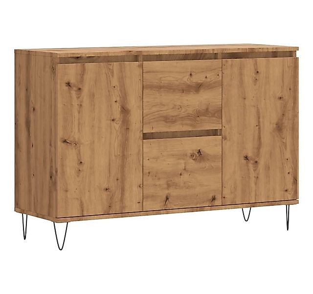 vidaXL Sideboard Sideboard Artisan-Eiche 104x35x70 cm Holzwerkstoff (1 St) günstig online kaufen