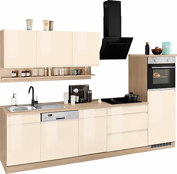 KOCHSTATION Küchenzeile "KS-Virginia", Breite 300 cm, ohne E-Geräte günstig online kaufen