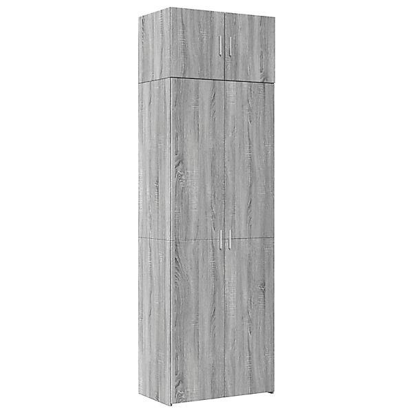 vidaXL Hochschrank Grau Sonoma 70x42,5x225 cm Holzwerkstoff 3281327 günstig online kaufen