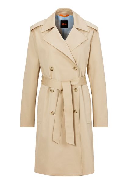 BOSS ORANGE Kurzmantel Cotrench Premium Damenmode günstig online kaufen