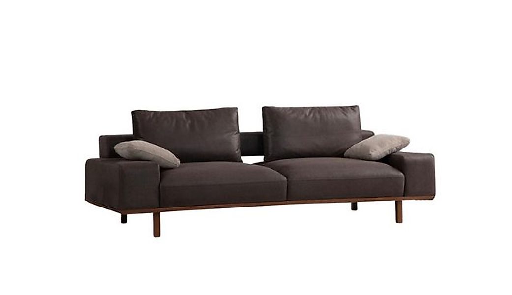 Xlmoebel 3-Sitzer Moderne Luxus-Polstercouch in Braun für das Wohnzimmer mi günstig online kaufen