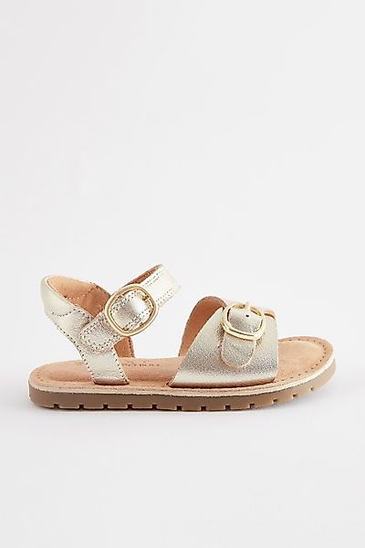 Next Ledersandale mit Schnalle - Wide günstig online kaufen