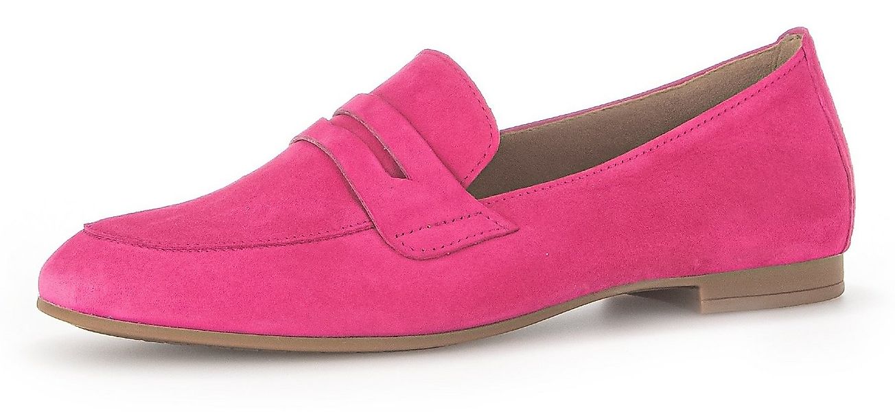 Gabor Loafer Slipper, Business Schuh mit Zierriegel und Blockabsatz günstig online kaufen
