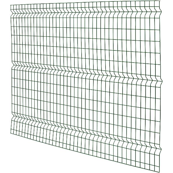 3D-Einstabmattenzaun Grün 150 x 200 cm günstig online kaufen