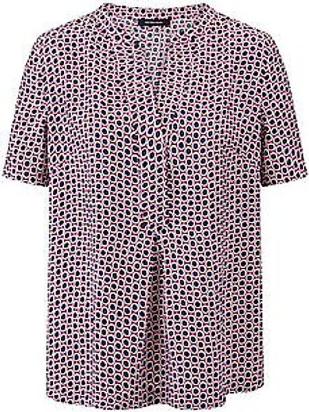 Bluse V-Öffnung Peter Hahn rot günstig online kaufen