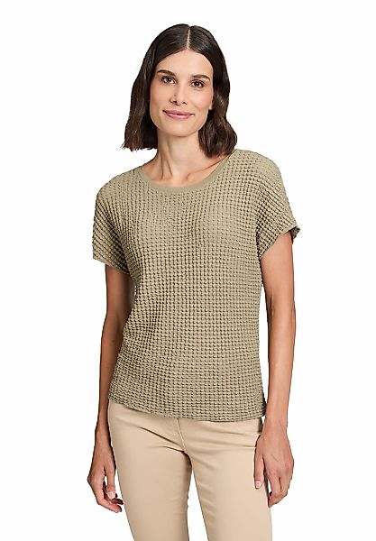 Betty Barclay Kurzarmshirt "Betty Barclay Strukturshirt mit U-Boot-Ausschni günstig online kaufen