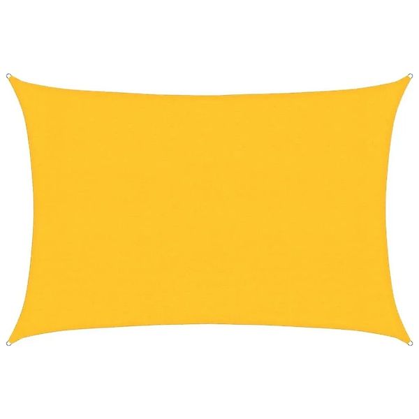 vidaXL Sonnensegel 160 g/m² Gelb 3x5 m HDPE 311569 günstig online kaufen