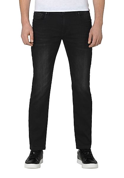 TIMEZONE Herren Jeans SLIM EDUARDOTZ Mid Waist - Slim Fit - Schwarz Blau günstig online kaufen