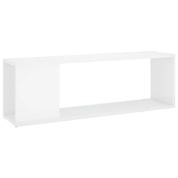 vidaXL TV-Schrank Hochglanz-Weiß 100x24x32 cm Holzwerkstoff 809167 günstig online kaufen