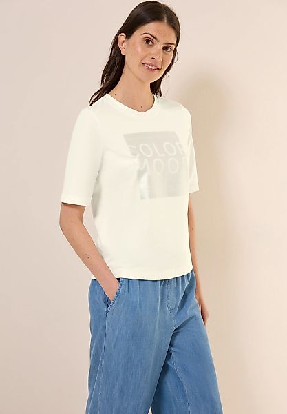 Cecil T-Shirt, mit Folienprint günstig online kaufen