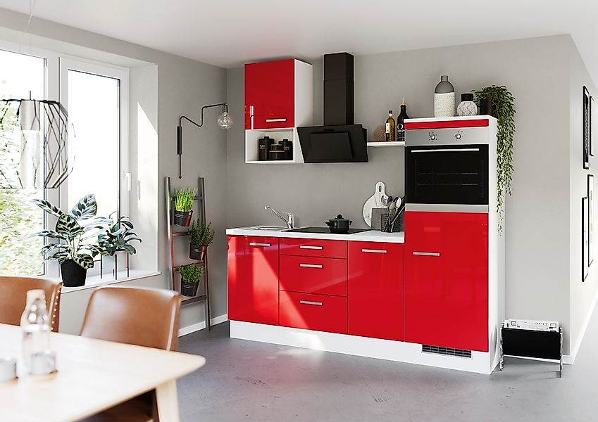 IMPULS KÜCHEN Küchenzeile »"Turin", Ausrichtung wählbar, Schubkästen mit So günstig online kaufen