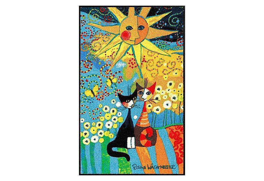 Salonloewe Läufer Fußmatte 75x120 Rosina Wachtmeister La Dolce Vita gelb, E günstig online kaufen