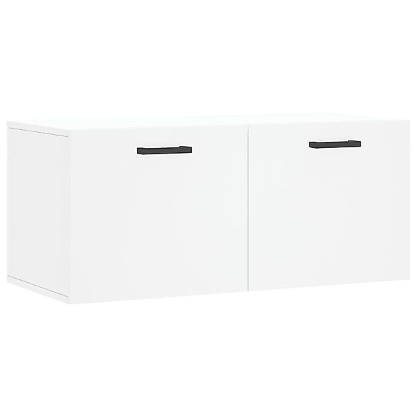 vidaXL Hängeschrank Wandschrank Weiß 80x36,5x35 cm günstig online kaufen