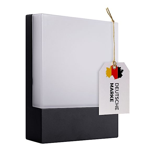 Maxkomfort Außen-Wandleuchte LED 1521, 12W Warmweiß, günstig online kaufen