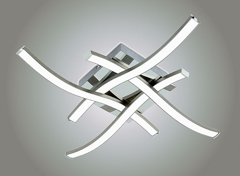 TRANGO LED Deckenleuchte, 3132XXL Design LED-Deckenleuchte günstig online kaufen