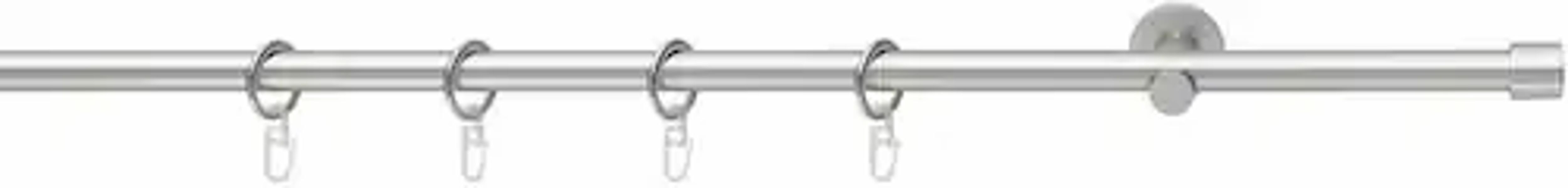 Good Life Gardinenstange »CAP« Ø 16 mm 1 läufig-läufig Fixmaß mit Ringen günstig online kaufen
