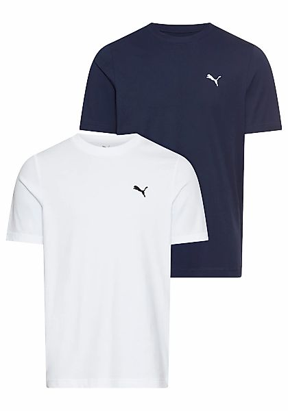 PUMA T-Shirt "ESS LOGO TEE MULTIPACK M", Doppelpack, 2 Stück günstig online kaufen