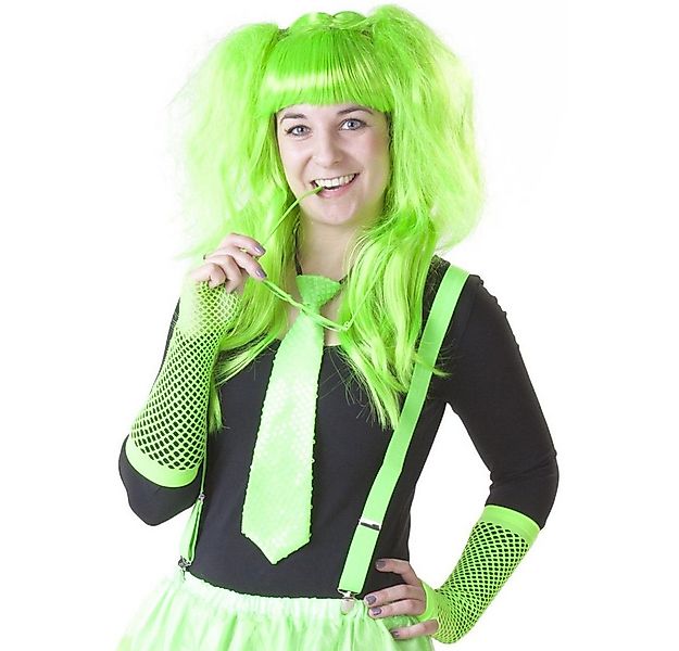 MICA Kostüm Krawatte - für Erwachsene - grün günstig online kaufen