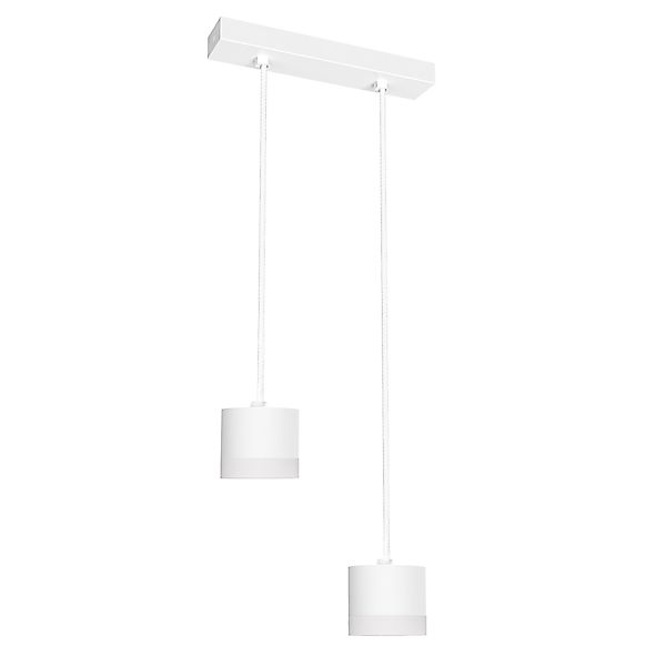 SSC-LUXon LED-Hängeleuchte VORA Hängeleuchte 2-flammig weiß günstig online kaufen