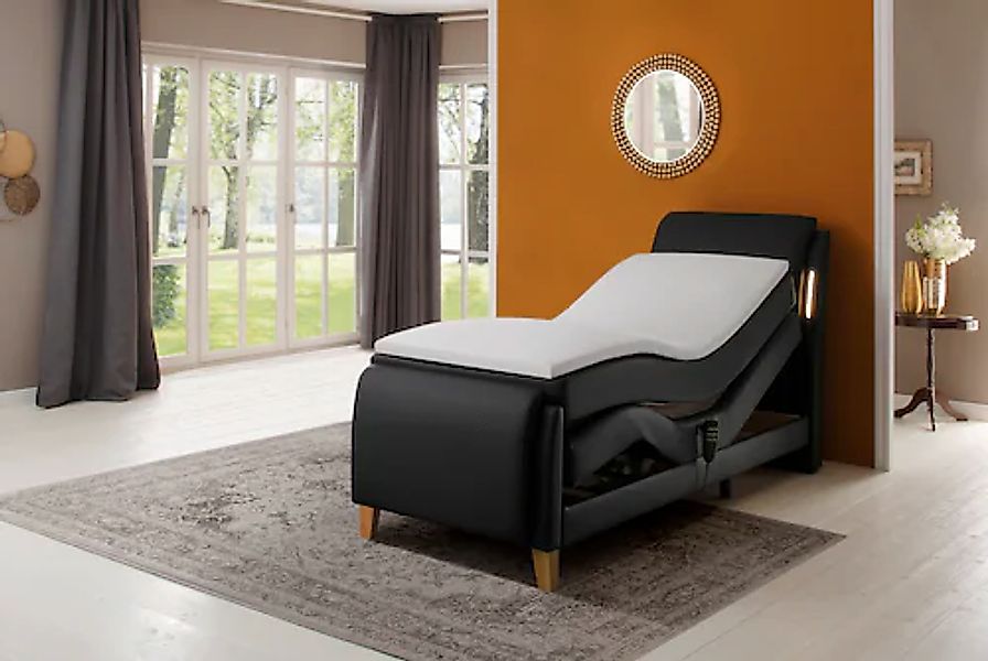 Home affaire Boxspringbett »Messina2« Liegekomfort elektrisch Verstellbar günstig online kaufen