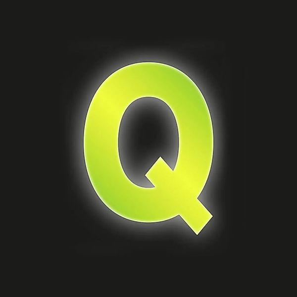 Conacord Klebebuchstabe Q Reflektierend 8 cm Gelb günstig online kaufen