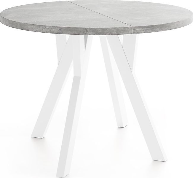WFL GROUP Esstisch Avero White (vier günstig online kaufen